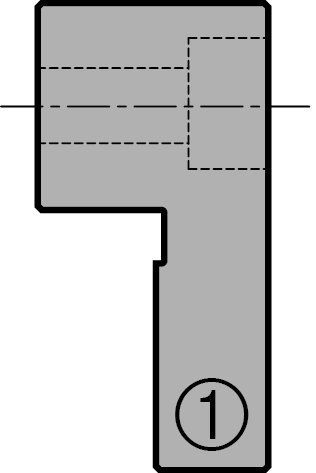Держатели матриц (матрицедержатели) Hämmerle-Bystronic H61.100.01/H61.500.01