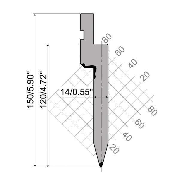 Пуансоны Promecam-Amada TOP.150.30.R12