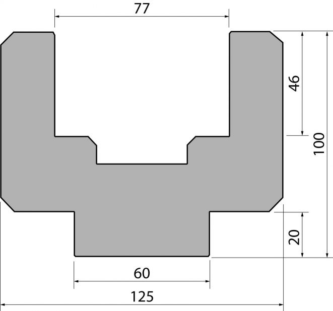 Гибка в полиуретане MPG75