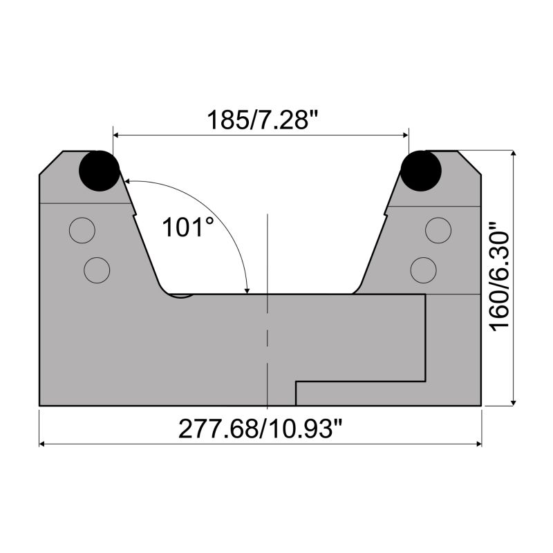 Матрицы с регулируемым раскрытием Vario-V AD65.185